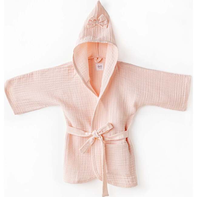 Muslin Home Bathrobe, Pink