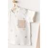 Pants Happy Animal Outfit, Beige - Mixed Apparel Set - 2