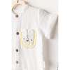 Little King Bunny Pocket Set, Grey - Mixed Apparel Set - 2