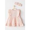 Love Family Muslin Band Set, Salmon - Mixed Apparel Set - 2