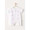 Little King Animal Romper, White - Mixed Apparel Set - 2