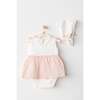 Family Love Dress Band Set, Pink - Dresses - 2