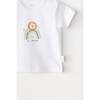 Casual Brave Lion T-Shirt, White - T-Shirts - 2