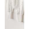 Ocean Sleeveless Muslin Romper, White - Rompers - 4