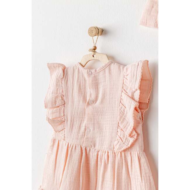Love Family Muslin Band Set, Salmon - Mixed Apparel Set - 3