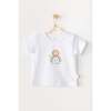 Casual Brave Lion T-Shirt, White - T-Shirts - 3