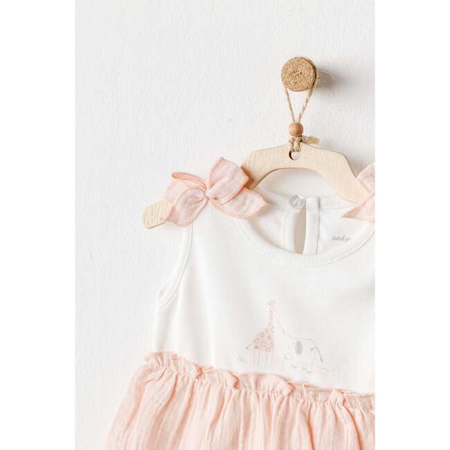 Family Love Dress Band Set, Pink - Dresses - 3