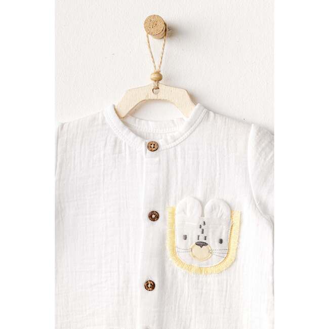 Little King Bunny Pocket Set, Grey - Mixed Apparel Set - 4