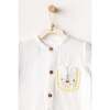 Little King Bunny Pocket Set, Grey - Mixed Apparel Set - 4