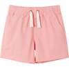 Kids Twill Shorts, Light Coral - Shorts - 1 - thumbnail