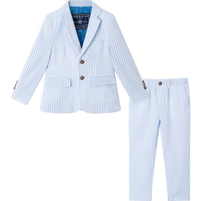 Kids Suit Set, Chambray