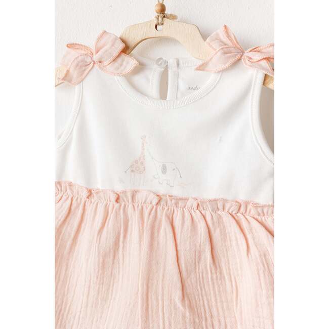 Family Love Dress Band Set, Pink - Dresses - 6