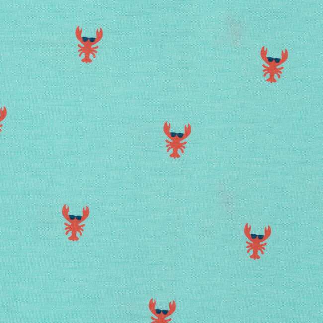 Kids Lobster Knit Buttondown, Blue - Button Downs - 3
