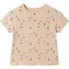 Kids Washed Sailboat Henley and Shorts Set, Beige - Mixed Apparel Set - 3