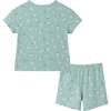 Infant Washed Surfboard Henley and Shorts Set, Lt Green - Mixed Apparel Set - 2