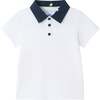 Infant Polo & Seersucker Limes Short Set, White - Mixed Apparel Set - 3