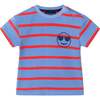 Infant Textured Terry Smiley Patch Set, Stripe - Mixed Apparel Set - 3