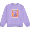 Sweet Elephant Sweatshirt, Lilac - Sweatshirts - 1 - thumbnail