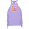 Sweet Elephant Dress, Lilac - Dresses - 1 - thumbnail