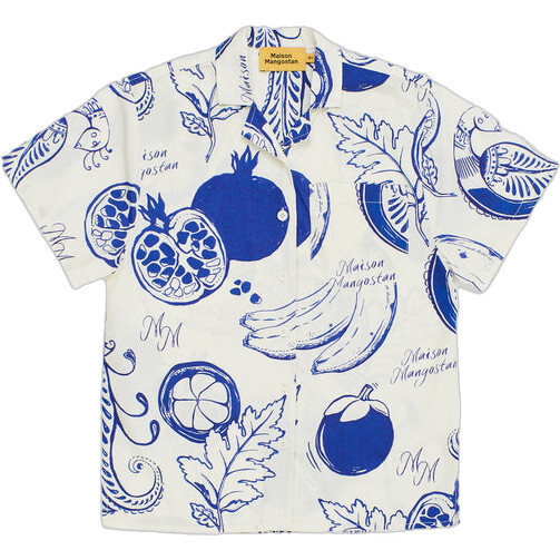 Pommegranate Shirt, Cloudy White