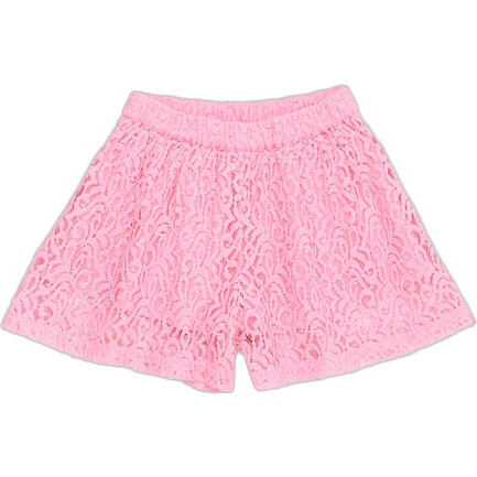 Pommegranate Lace Short, Pink