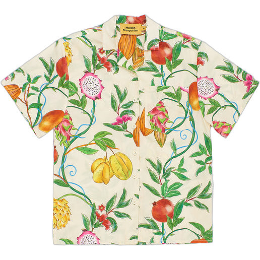 Passion Fruit Shirt, Cloudy White