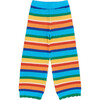 Multistripes Knit Trousers, Multicolor - Pants - 1 - thumbnail