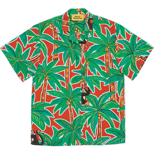 Monkey Forest Shirt, Red