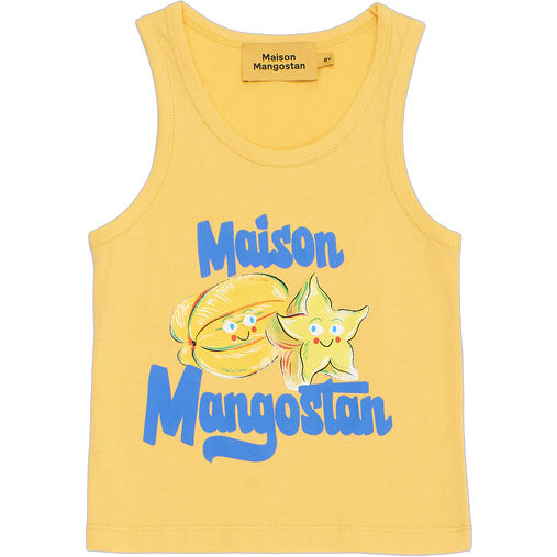 Carambola Logo Tank, Yellow