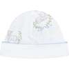 Blue Lamb Print Hat - Hats - 1 - thumbnail