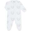 Pink Lamb Print Zipper Footie - Footie Pajamas - 1 - thumbnail