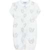 Yellow Lamb Print Converter Gown - Nightgowns - 2