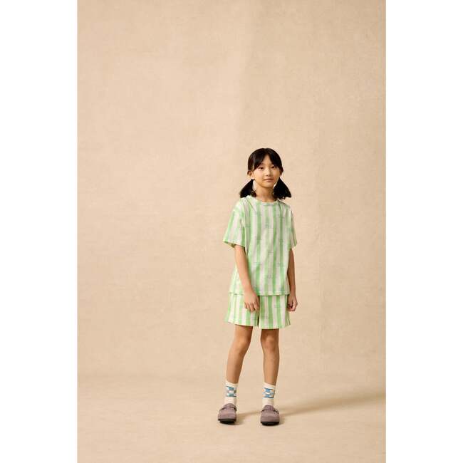 Flutter Shorts, Pistachio Stripe - Shorts - 2