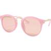 Kid's Retro Cat Sunglasses, Pink - Sunglasses - 1 - thumbnail