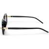 Kid's Rectangle Sunglasses, Black - Sunglasses - 2