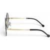 Kid's Frameless Petal Sunglasses, Black - Sunglasses - 2