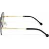 Kid's Frameless Heart Sunglasses, Black - Sunglasses - 2