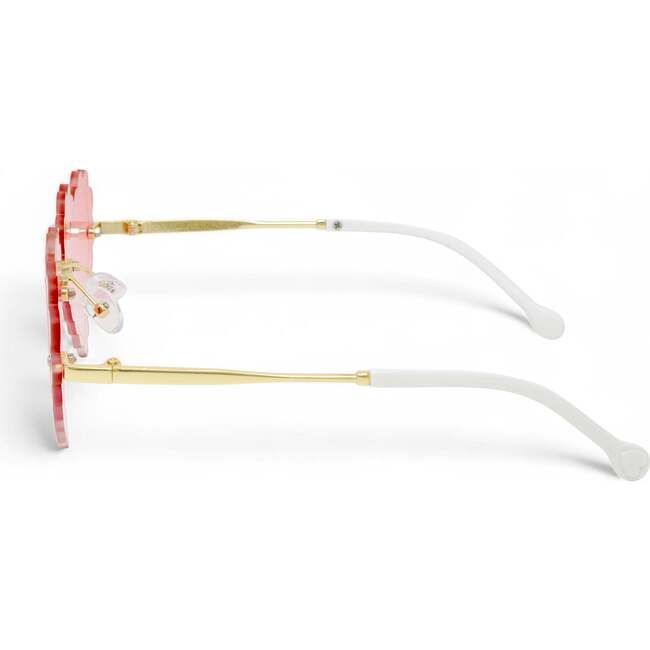 Kid's Frameless Heart Sunglasses, Pink - Sunglasses - 2