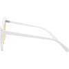 Kid's Crystal Heart Sunglasses, White - Sunglasses - 2