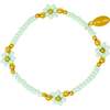 Girl's Tiny Daisies Stretchy Bead Bracelet Set, Yellow - Bracelets - 2