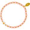 Girl's Tiny Daisies Stretchy Bead Bracelet Set, Green - Bracelets - 3