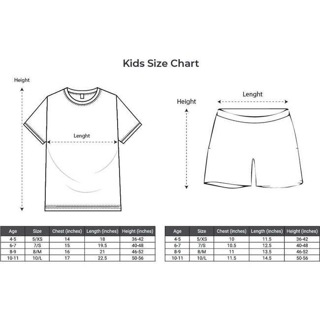 Happy Face "GOOD VIBES" Message T-Shirt and Short Set Kids, Purple - Mixed Apparel Set - 5