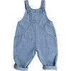 The Oversized Denim Dungaree, Mid Denim - Jeans - 1 - thumbnail