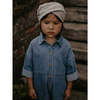 The Denim Boiler Suit, Light Denim - Rompers - 2