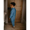 The Denim Boiler Suit, Light Denim - Rompers - 4