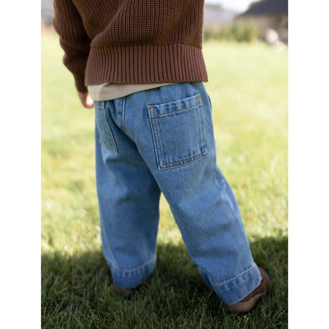 The Straight Leg Jean, Light Denim