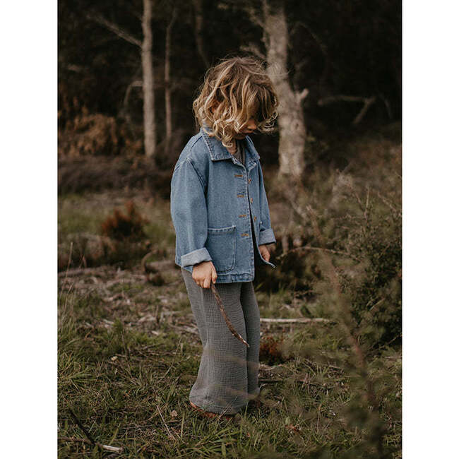 The Denim Jacket, Light Denim - Jackets - 5