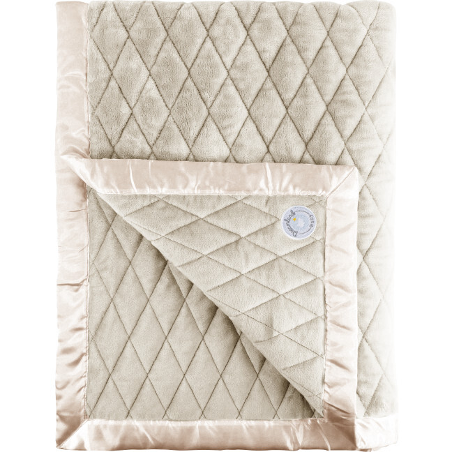 Weighted Toddler Blanket, Oat - Blankets - 1