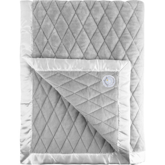 Weighted Toddler Blanket, Moon Grey - Blankets - 1