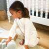Zip Up Pima Pajama 2-Pack Hydrangea & Magnolia - Footie Pajamas - 3